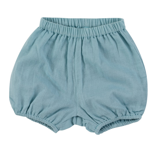 Turquoise muslin bloomers