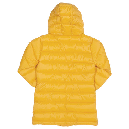 Back of yellow snuggle coat