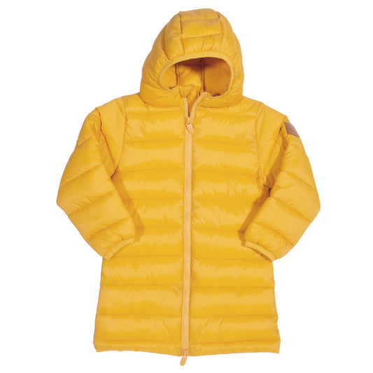 Yellow snuggle coat babies