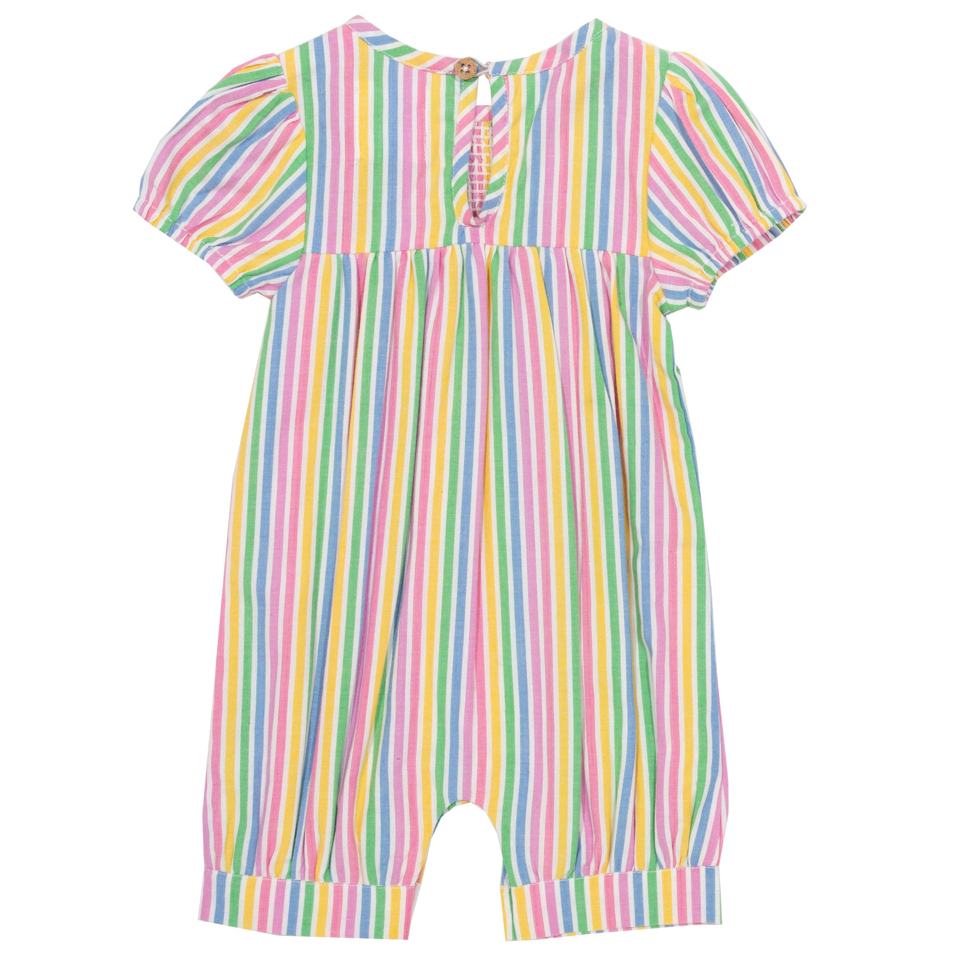 Sweet stripe romper back