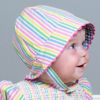 Sweet stripe sun hat stripe baby