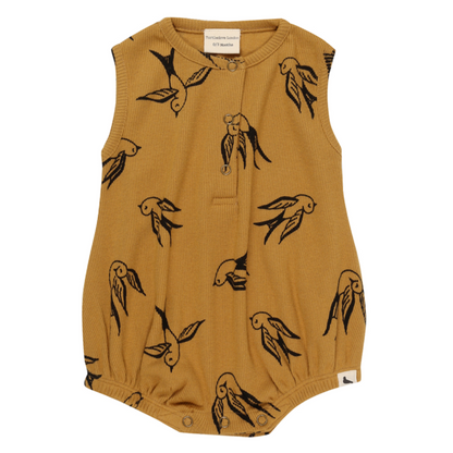 Bird bubble romper front