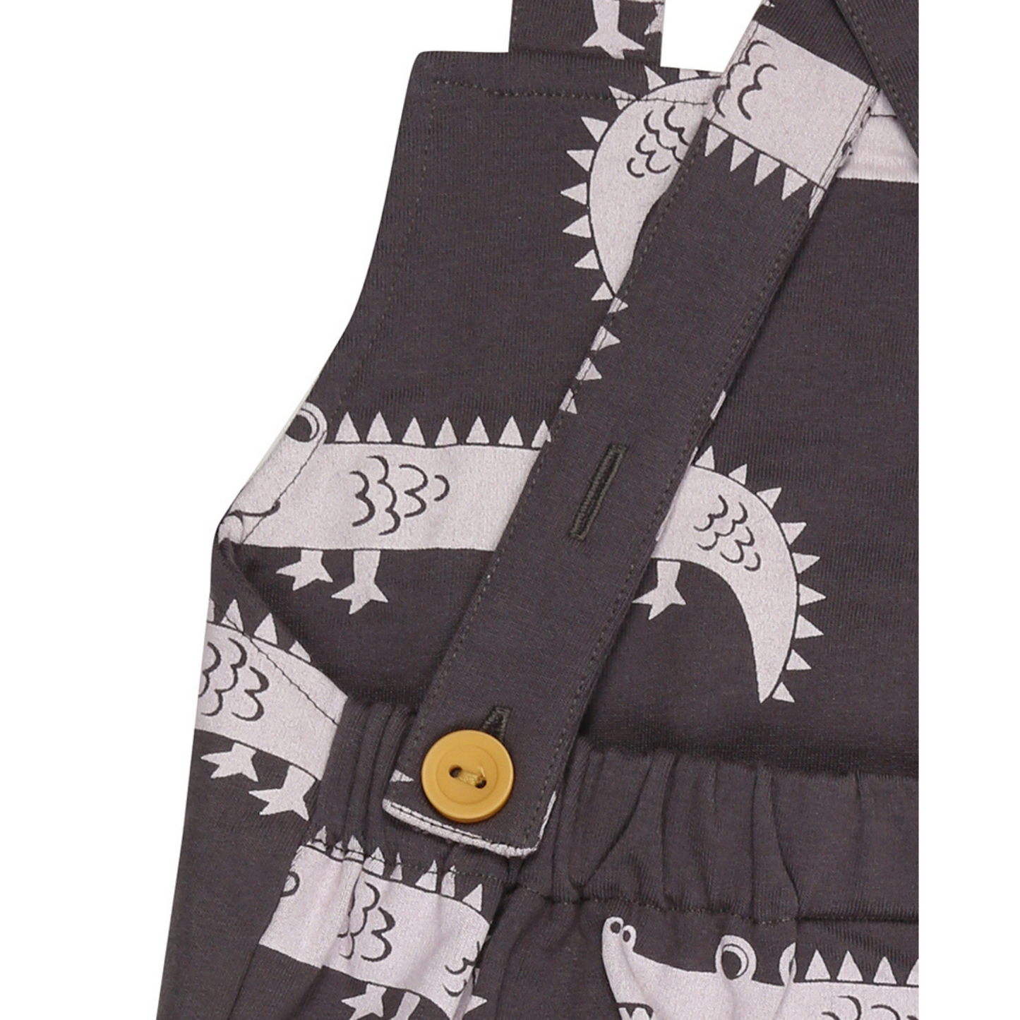 Croc shortie dungaree strap