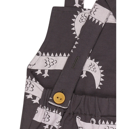 Croc shortie dungaree strap
