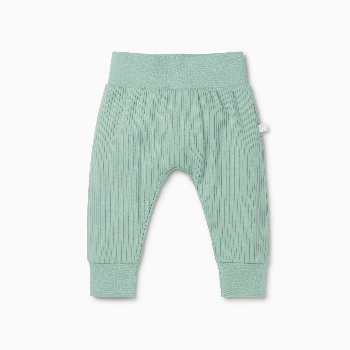 Ribbed comfy joggers in mint