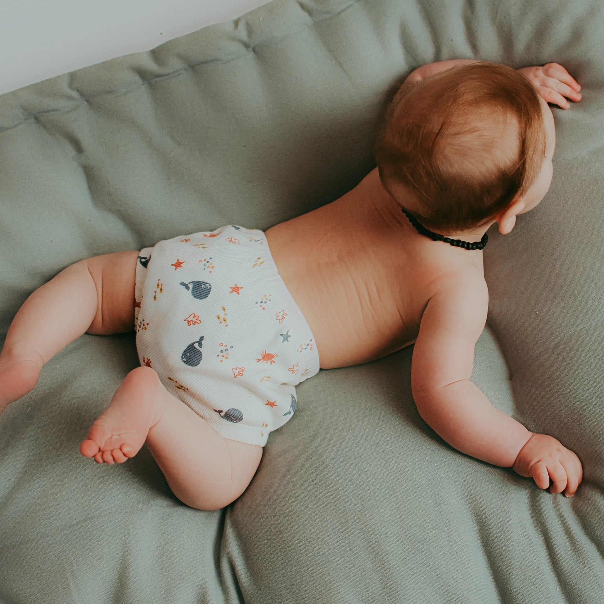 Seaside Rib Baby Pants baby